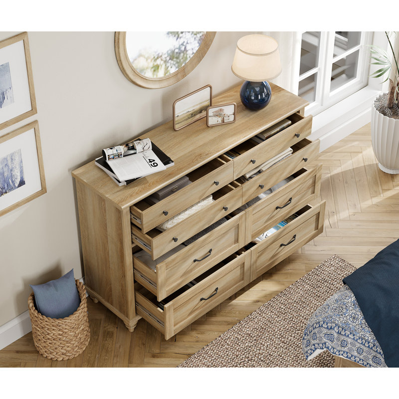 8 drawer mid century modern dresser sales